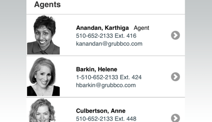 Office and Agent Directories