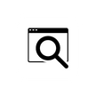 Search engine indexing icon