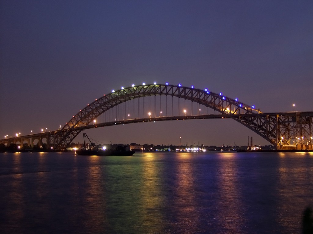 Bayonne_bridge_sunset