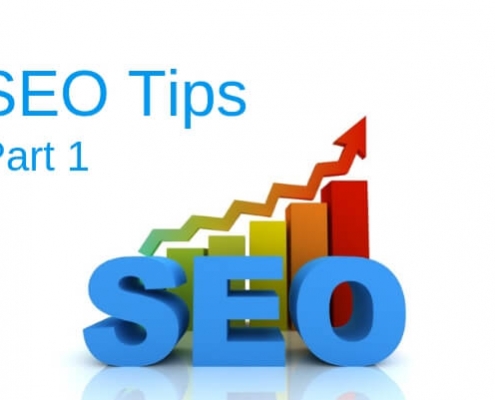 SEO Tips Part 1