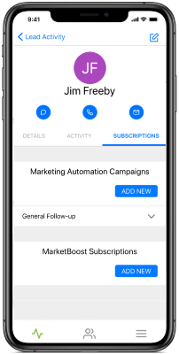 manage campaign subscriptions