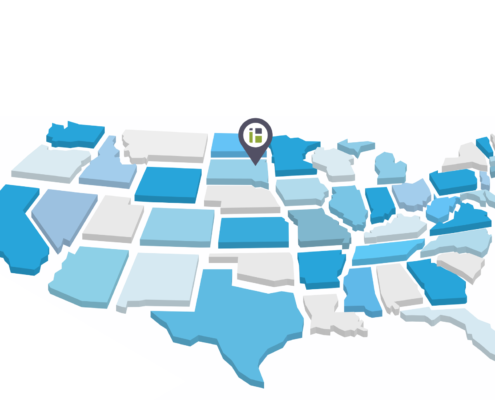 Aberdeen South Dakota map