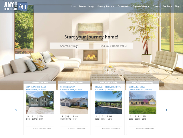a realtor website