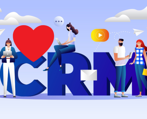 Agents using CRMs