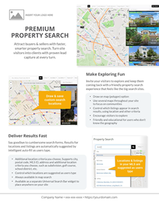 Premium property search onesheet thumbnail