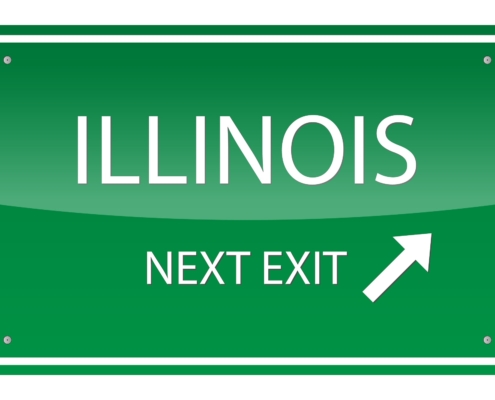 Illinois street sign