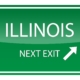 Illinois street sign