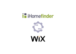 iHomefinder and Wix logos