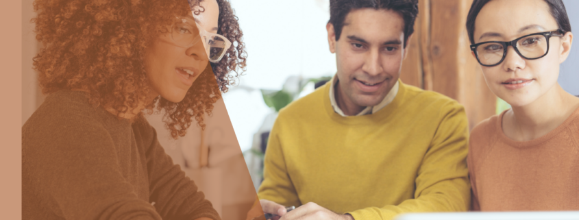 Real estate agents using CRM software